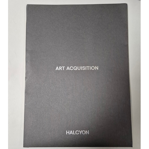 8 - GRACELAND LONDON (BRITISH B. 1992). EYES ON THE PRIZE. oil and acrylic on canvas, 91cm x 91cm, frame... 
