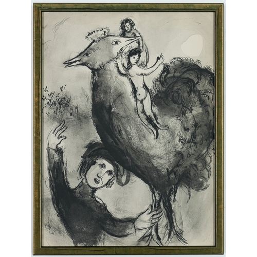 117 - MARC CHAGALL. A SET OF SIX HELIOGRAVURES. (d) Suite: Contes de Boccace, 1950 Draeger Freres, 
35cm x... 