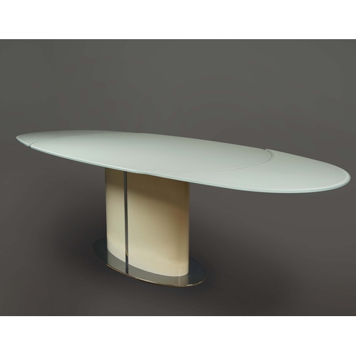 186 - CALLIGARIS ODYSSEY DINING TABLE. extendable design, 255cm x 105.5cm x 75cm at largest approx.