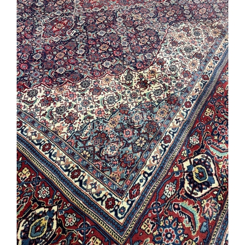 286 - FINE VINTAGE PERSIAN TABRIZ CARPET. 385cm x 277cm.