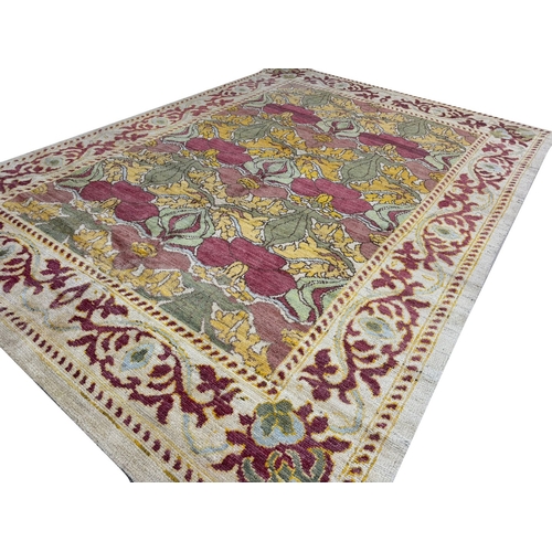 287 - FINE C.F.A. VOYSEY DESIGN CARPET. 348cm x 250cm.