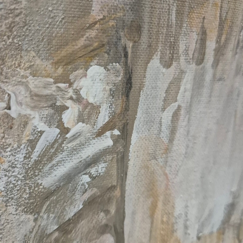 51 - KEN DAVIS. KATE. acrylic on canvas, 122cm x 102cm, framed.