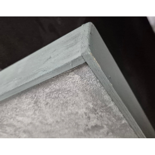 51 - KEN DAVIS. KATE. acrylic on canvas, 122cm x 102cm, framed.