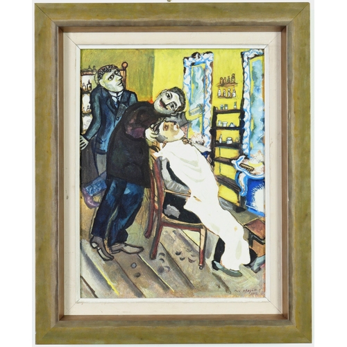 94 - MARC CHAGALL. BARBERS SHOP. (d) signed in the plate, numbered collotype from an edition of 200, 1961... 