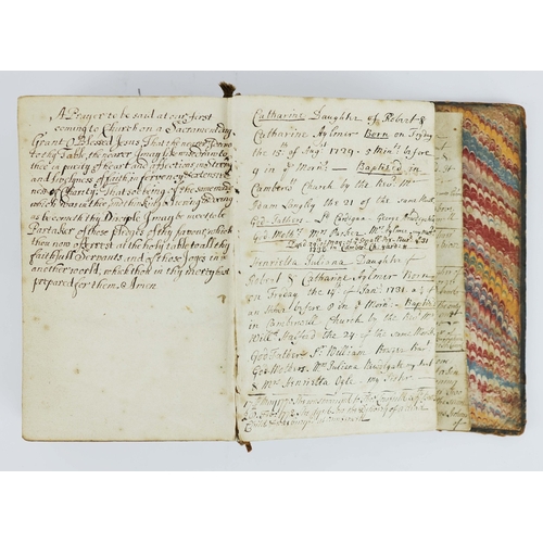 102 - 17th CENTURY BOOK OF COMMON PRAYER WITH CONTEMPORARY ANNOTATIONS. The Book of Common Prayer. London:... 