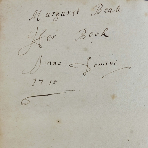 102 - 17th CENTURY BOOK OF COMMON PRAYER WITH CONTEMPORARY ANNOTATIONS. The Book of Common Prayer. London:... 