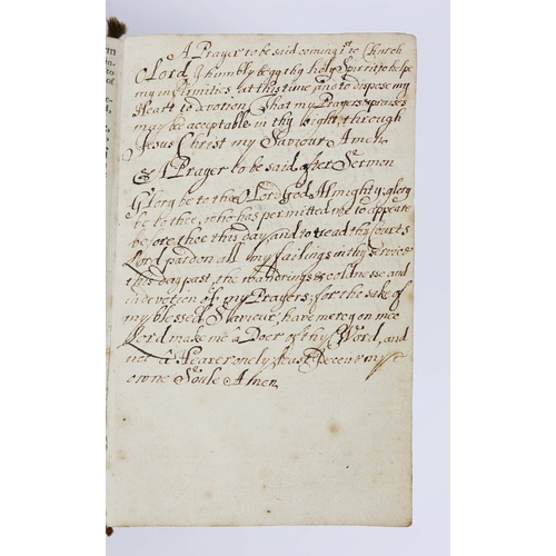 102 - 17th CENTURY BOOK OF COMMON PRAYER WITH CONTEMPORARY ANNOTATIONS. The Book of Common Prayer. London:... 