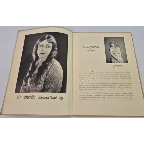 110 - LAURENCE OLIVIER SIGNED FORTUNE THEATRE PROGRAMME, PLUS OTHERS (3). Two ca. 1930s theatre playbills.... 