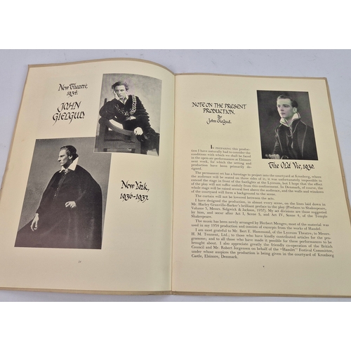 110 - LAURENCE OLIVIER SIGNED FORTUNE THEATRE PROGRAMME, PLUS OTHERS (3). Two ca. 1930s theatre playbills.... 