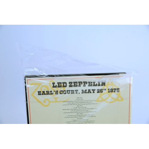 119 - LED ZEPPELIN, 1975 EARL'S COURT CONCERT BOX SET. Complete recording LP box set of Led Zeppelin's 25 ... 