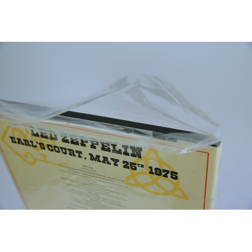 119 - LED ZEPPELIN, 1975 EARL'S COURT CONCERT BOX SET. Complete recording LP box set of Led Zeppelin's 25 ... 