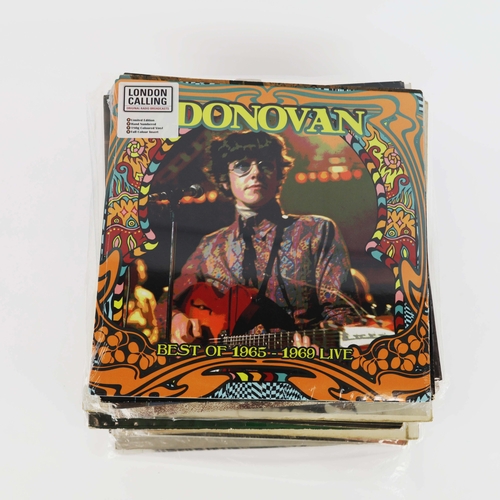 125 - A QUANTITY OF MIXED VINYL RECORDS. A collection of vinyl LPs, mixed genre. Artists include Barbra St... 