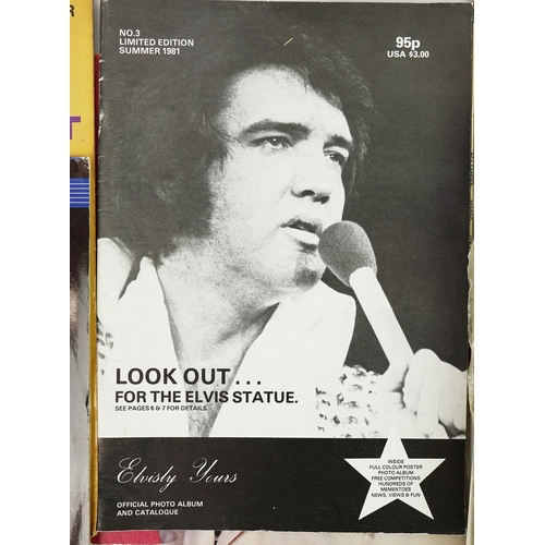 126 - A COLLECTION OF ELVIS PRESLEY LPs, BOOKS & EPHEMERA (15). To include 8 LPs (including two box sets),... 