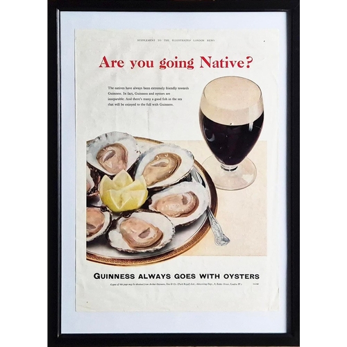 163 - SIX VINTAGE ADVERTISING POSTERS (6). A set of six vintage American advertising posters, 1950s and 60... 