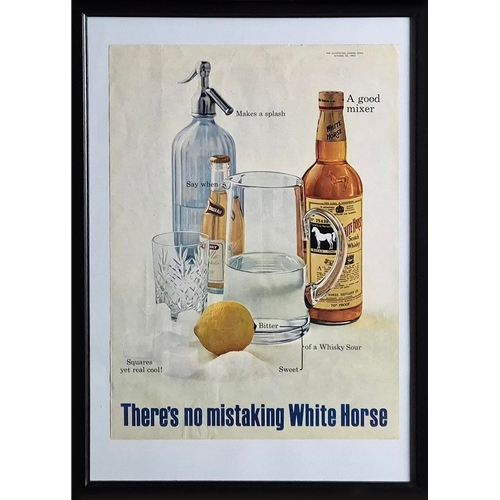 163 - SIX VINTAGE ADVERTISING POSTERS (6). A set of six vintage American advertising posters, 1950s and 60... 