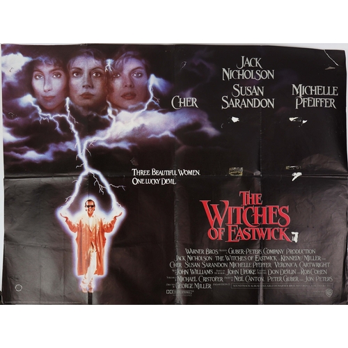 165 - SIXTEEN VINTAGE BRITISH QUAD FILM POSTERS, 1960s-90s. A range of UK quad film posters dating from ca... 