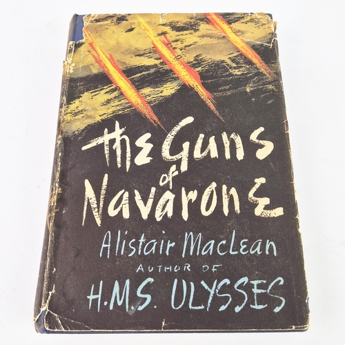 21 - ALISTAIR MACLEAN. THE GUNS OF NAVARONE, 1ST EDITION. London: William Collins & Sons, 1957. 1st editi... 