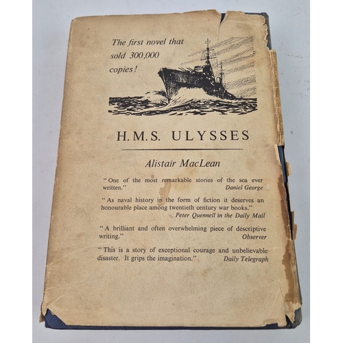 21 - ALISTAIR MACLEAN. THE GUNS OF NAVARONE, 1ST EDITION. London: William Collins & Sons, 1957. 1st editi... 