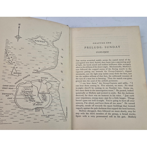 21 - ALISTAIR MACLEAN. THE GUNS OF NAVARONE, 1ST EDITION. London: William Collins & Sons, 1957. 1st editi... 