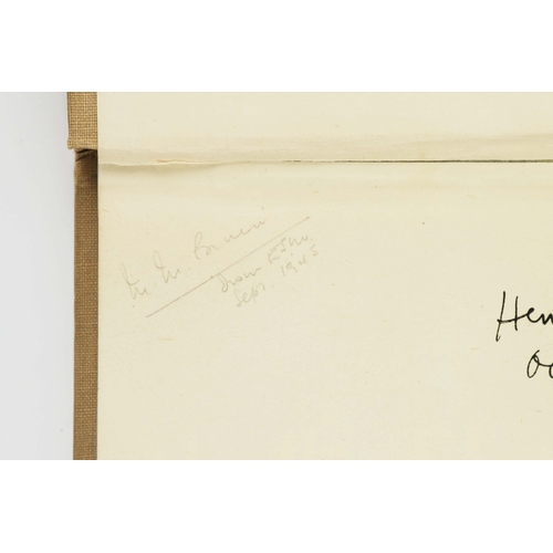 26 - HENRY MOORE. SHELTER SKETCH BOOK, 1940. London: Editions Poetry, 1940. Wide 8vo. 82pp, all colour or... 