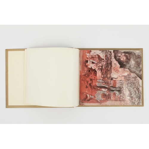 26 - HENRY MOORE. SHELTER SKETCH BOOK, 1940. London: Editions Poetry, 1940. Wide 8vo. 82pp, all colour or... 