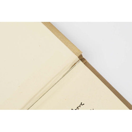 26 - HENRY MOORE. SHELTER SKETCH BOOK, 1940. London: Editions Poetry, 1940. Wide 8vo. 82pp, all colour or... 