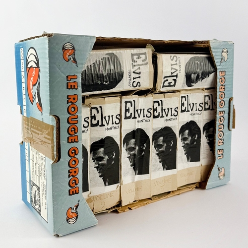 46 - EARLY RUN OF ELVIS MONTHLY MAGAZINE, 1963-1978. A large, broken run of Elvis Monthly, the foremost E... 