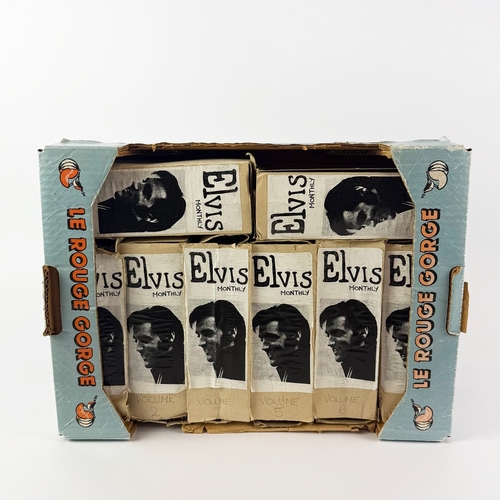 46 - EARLY RUN OF ELVIS MONTHLY MAGAZINE, 1963-1978. A large, broken run of Elvis Monthly, the foremost E... 