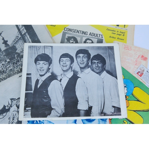 48 - A COLLECTION OF 1960s CULTURAL EPHEMERA (5). To include:
 The Fabulous Beatles Souvenir Song Album ... 