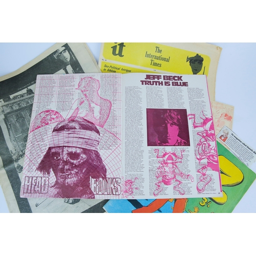 48 - A COLLECTION OF 1960s CULTURAL EPHEMERA (5). To include:
 The Fabulous Beatles Souvenir Song Album ... 