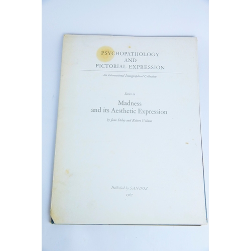 50 - COLLECTION OF RARE PSYCHOPATHOLOGY AND PICTORIAL EXPRESSION FOLIOS (13). A substantial partial run (... 