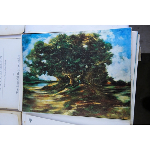 50 - COLLECTION OF RARE PSYCHOPATHOLOGY AND PICTORIAL EXPRESSION FOLIOS (13). A substantial partial run (... 