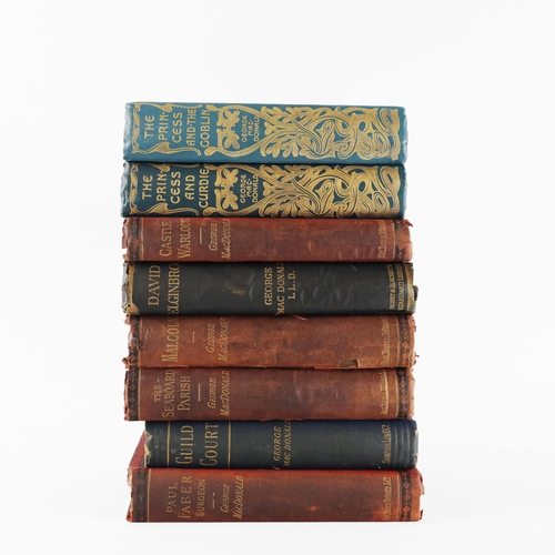 54 - GEORGE MACDONALD. THE PRINCESS AND THE GOBLIN & THE PRINCESS AND CURDIE, PLUS OTHERS (8). MacDonald,... 