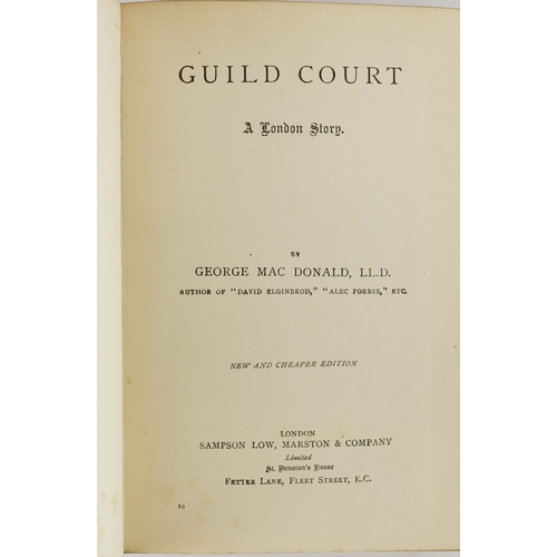 54 - GEORGE MACDONALD. THE PRINCESS AND THE GOBLIN & THE PRINCESS AND CURDIE, PLUS OTHERS (8). MacDonald,... 
