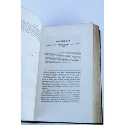 63 - COMTE E. BOUËT-WILLAUMEZ. BATAILLES DE TERRE ET DE MER, SIGNED. Comte E. Bouet-Willaumez, Batailles ... 
