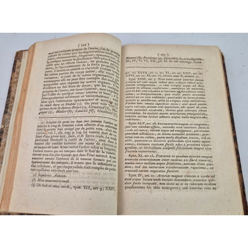 67 - SCARPA, ANTONIO. REFLEXIONS ET OBSERVATIONS ANATOMICO-CHIRURGICALES SUR L'ANEVRISME. Paris: Mequigno... 