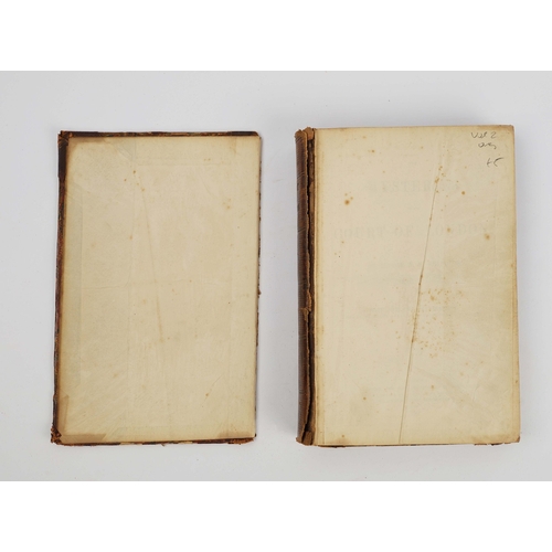 76 - A COLLECTION OF ANTIQUARIAN BOOKS (17). Mixed genre, most 19th century. All hardcover and most with ... 