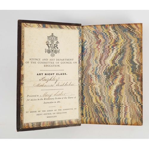 76 - A COLLECTION OF ANTIQUARIAN BOOKS (17). Mixed genre, most 19th century. All hardcover and most with ... 