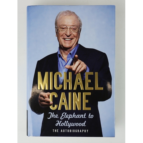 8 - FIVE SIGNED, 1ST EDITION CELEBRITY AUTOBIOGRAPHIES, INCL. MICHAEL CAINE (5). Titles include: Michael... 