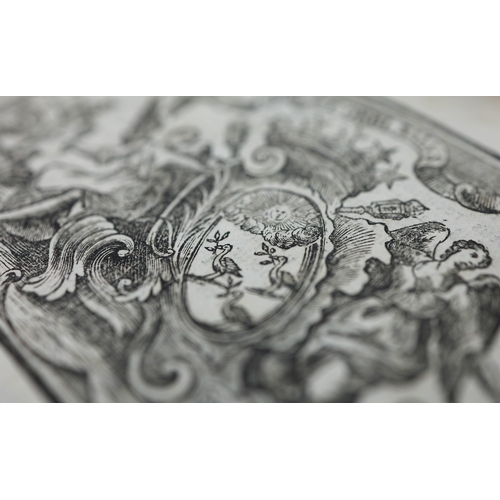 82 - 18TH CENTURY BOOK OF MEDICAL THESES. A book of medical theses presented between 1748-1758. Latin. In... 