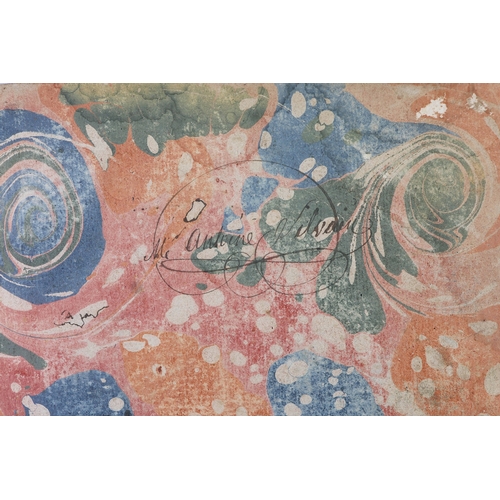 82 - 18TH CENTURY BOOK OF MEDICAL THESES. A book of medical theses presented between 1748-1758. Latin. In... 