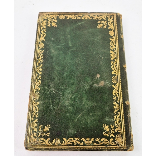 85 - TABLES CHRONOLOGIQUES DE L'HISTOIRE D'ALLEMAGNE, CA. LATE 18TH CENTURY. 32mo French manuscript of ap... 