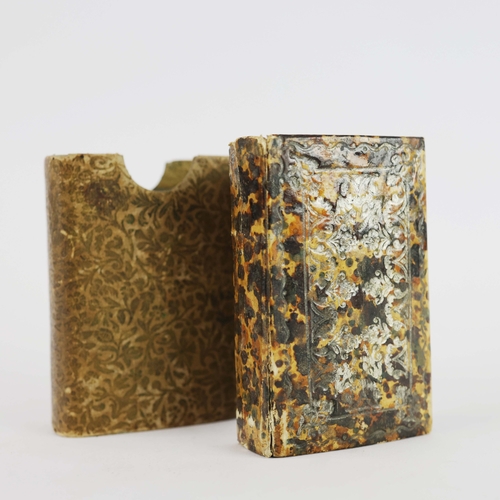 88 - J.C. DIETERICH. GOETTINGER TASCHEN-CALENDAR (POCKET CALENDAR), 1787. 12mo. Contemporary mottled tort... 