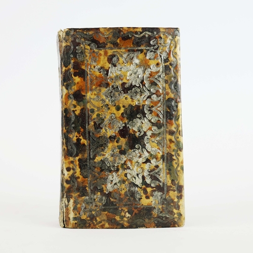 88 - J.C. DIETERICH. GOETTINGER TASCHEN-CALENDAR (POCKET CALENDAR), 1787. 12mo. Contemporary mottled tort... 