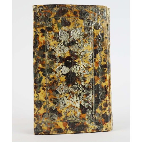 88 - J.C. DIETERICH. GOETTINGER TASCHEN-CALENDAR (POCKET CALENDAR), 1787. 12mo. Contemporary mottled tort... 