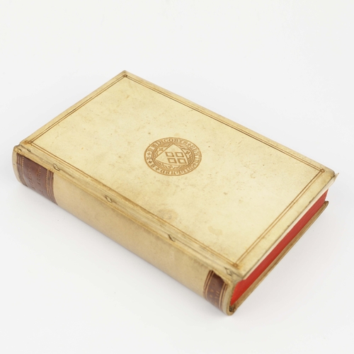 91 - GUILLAUME BUDE. DE ASSE ET PARTIBUS EIUS LIBRI QUINQUE, 1522. Venice: House of Aldus, 1522. 8vo. 265... 