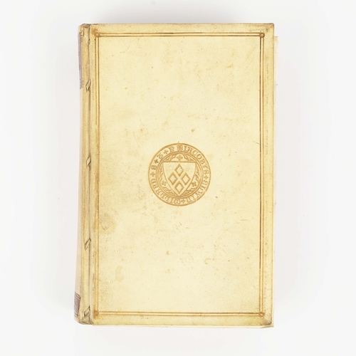 91 - GUILLAUME BUDE. DE ASSE ET PARTIBUS EIUS LIBRI QUINQUE, 1522. Venice: House of Aldus, 1522. 8vo. 265... 