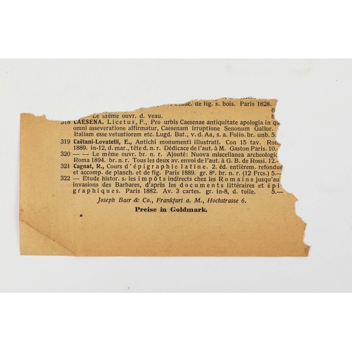 91 - GUILLAUME BUDE. DE ASSE ET PARTIBUS EIUS LIBRI QUINQUE, 1522. Venice: House of Aldus, 1522. 8vo. 265... 