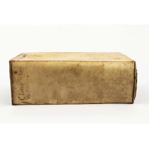 94 - EUCLID, CHRISTOPHER CLAVIUS. EUCLIDIS ELEMENTORUM LIBRI XV, 1607. Euclidis Elementorum Libri XV: Acc... 