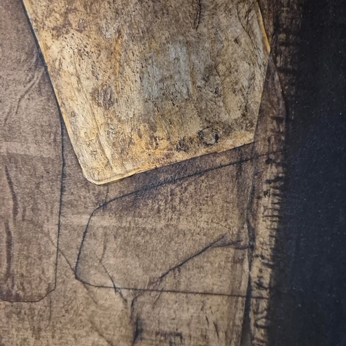 27 - FRANCISCO FARRERAS RICART (SPANISH B. 1927). ABSTRACT. (d) mixed media oil on board, signed, dated a... 